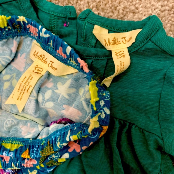 Matilda Jane Under the Leaves 3-6 month dress - Picture 3 of 3